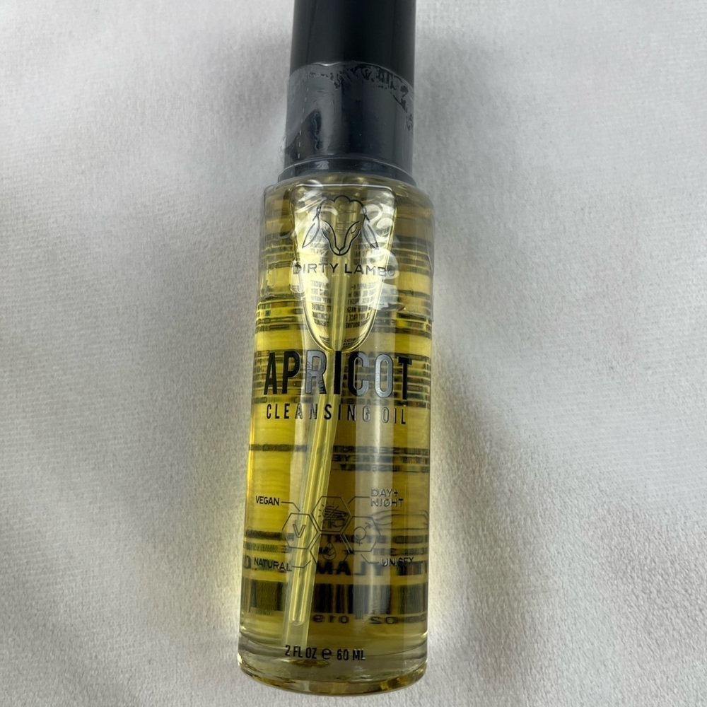 NEW dirty lamb apricot cleansing oil 2fl oz 60ml - Picture 3 of 5